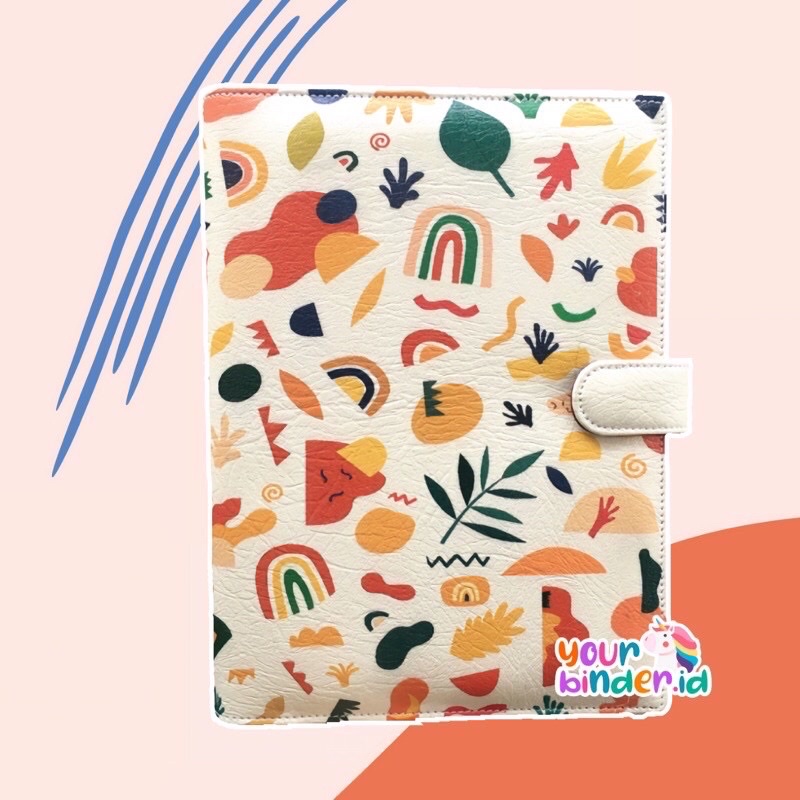 

Binder Custom Abstract Colorfull 6r,20r,26r - A6/A5/B5