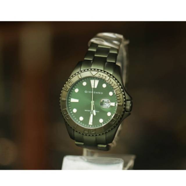 Jam Tangan Pria Giordano 1672-44 Green Original