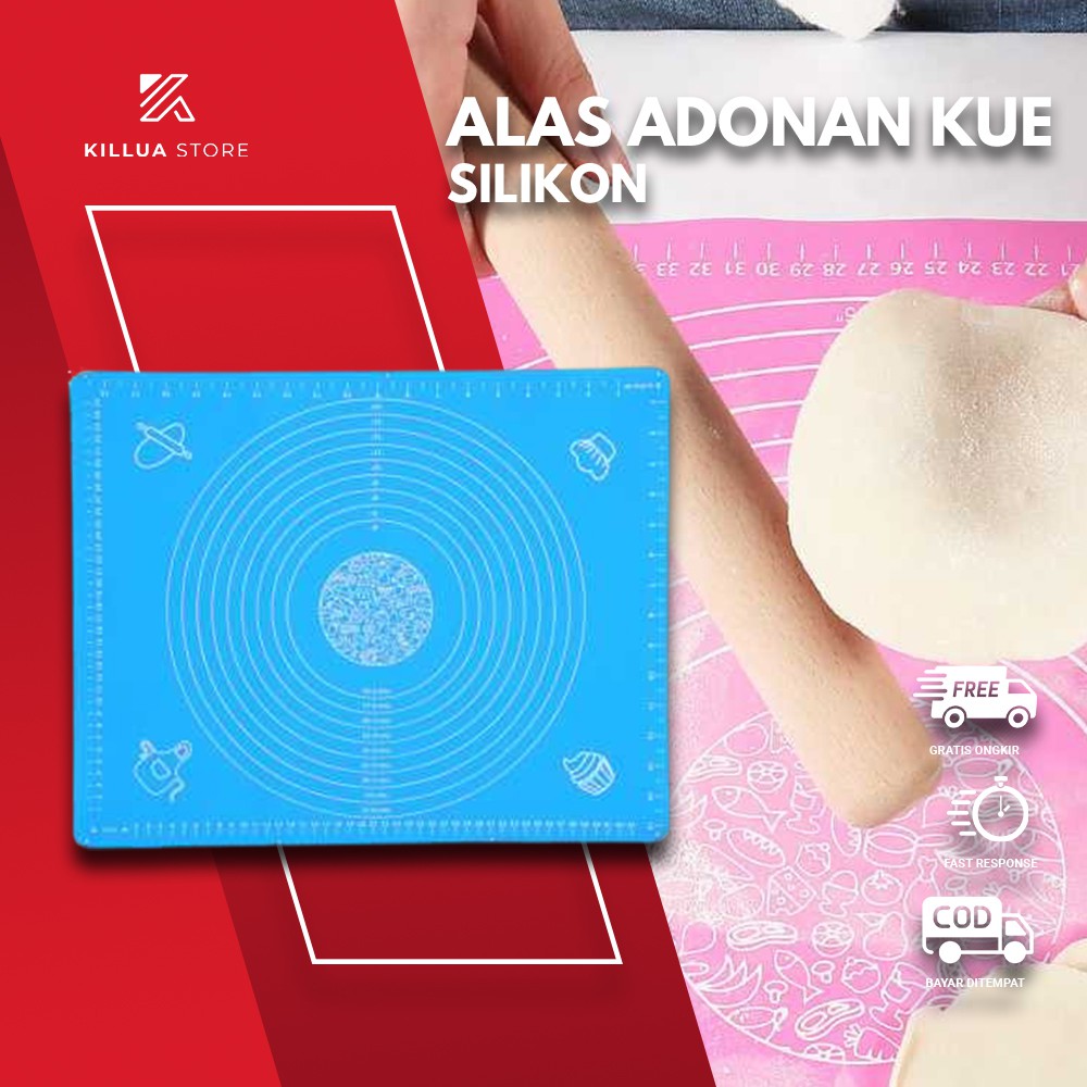 Alas Adonan Kue Donat Tatakan Silikon