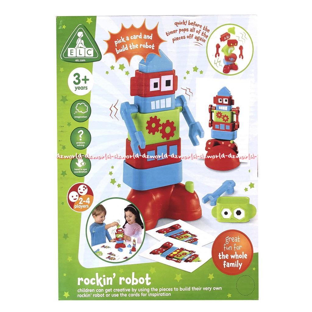 ELC Rockin Robot Making Robot Belajar Membuat Menyusun Robot