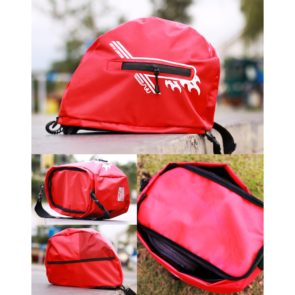 TAS HELM FULL HALF FACE WATERPROOF