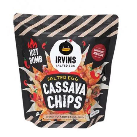 

Dijual Irvins Hot Bomb Salted Egg Cassava Chips 105G Small Size Terlaris