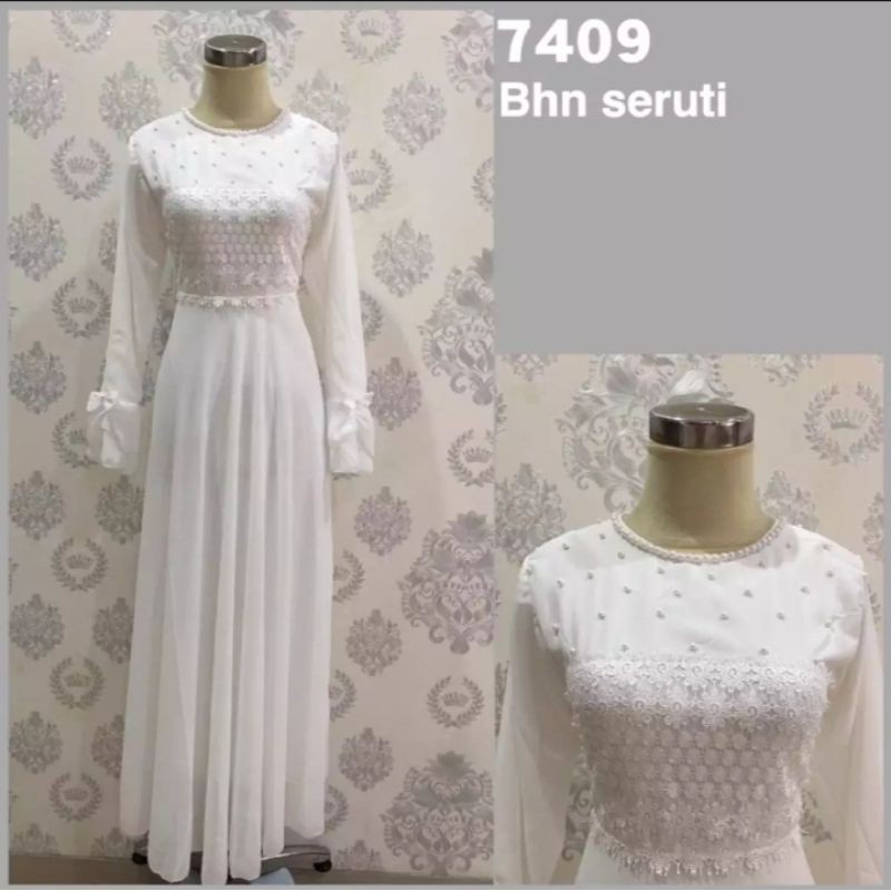 gamis putih,gamis haji,gamis turki,gamis sultan,gamis terbaru,gamis sifon ceruty,baju gamis,baju hit
