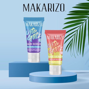 ★ BB ★ Makarizo Vitaglitz Hair Serum Shine Reflect Enhancer - Strength Booster - 8mL /Serum Rambut