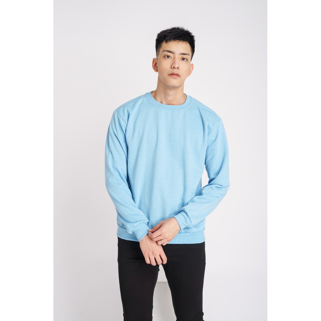 Asgard777 - JUMPER POLOS sweater TTL BIRU MUDA