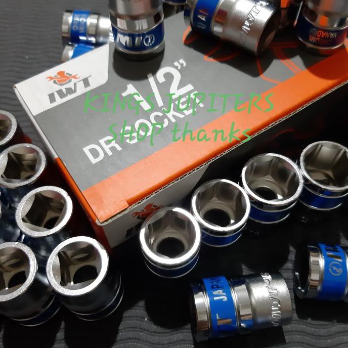 Murah Japan Mata Kunci Sock Sok 19Mm Iwt Mata Kunci Socket Sok 19M No Tekiro Trendi