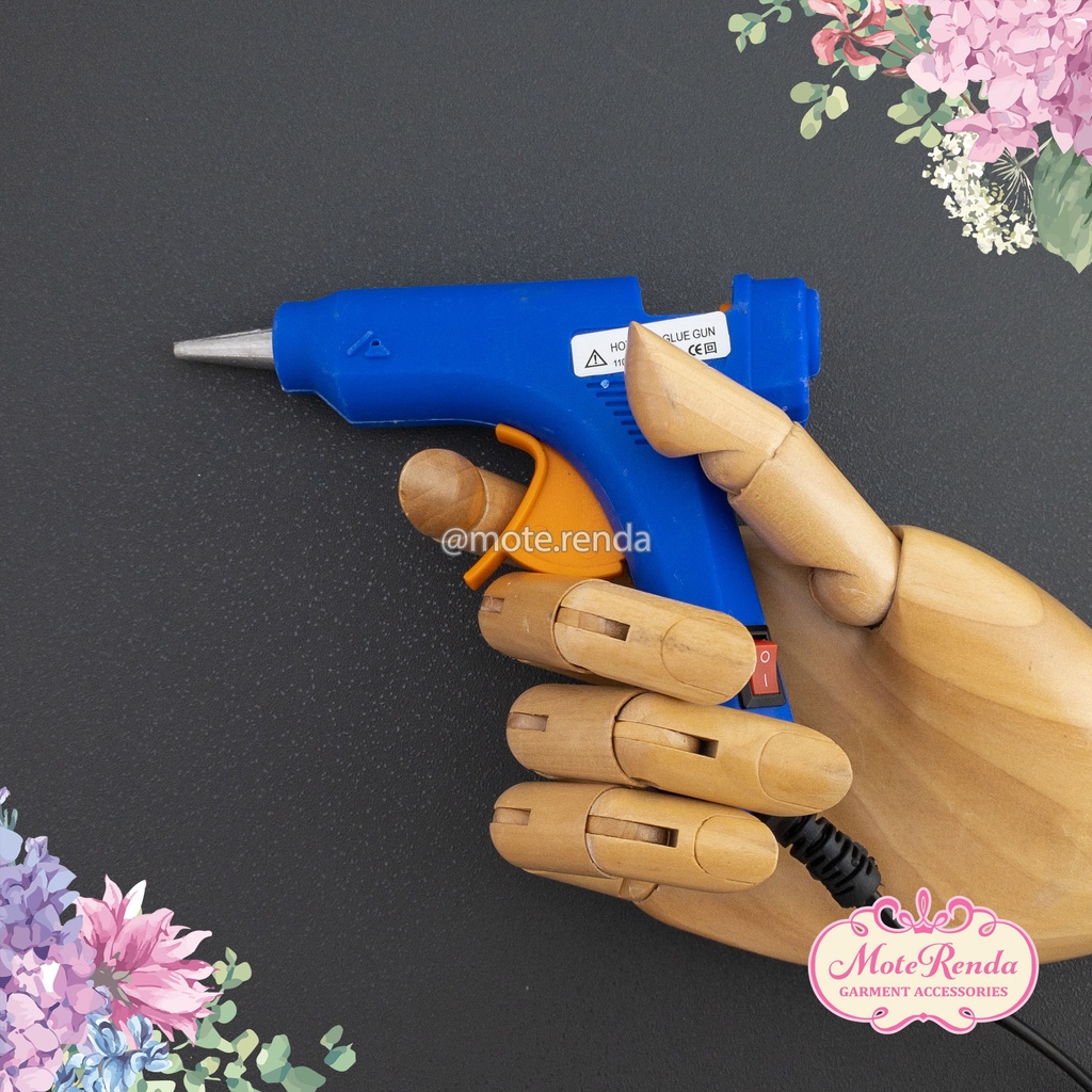 Alat lem tembak lilin / glue gun kecil–20watt kode 9GMT0001XX