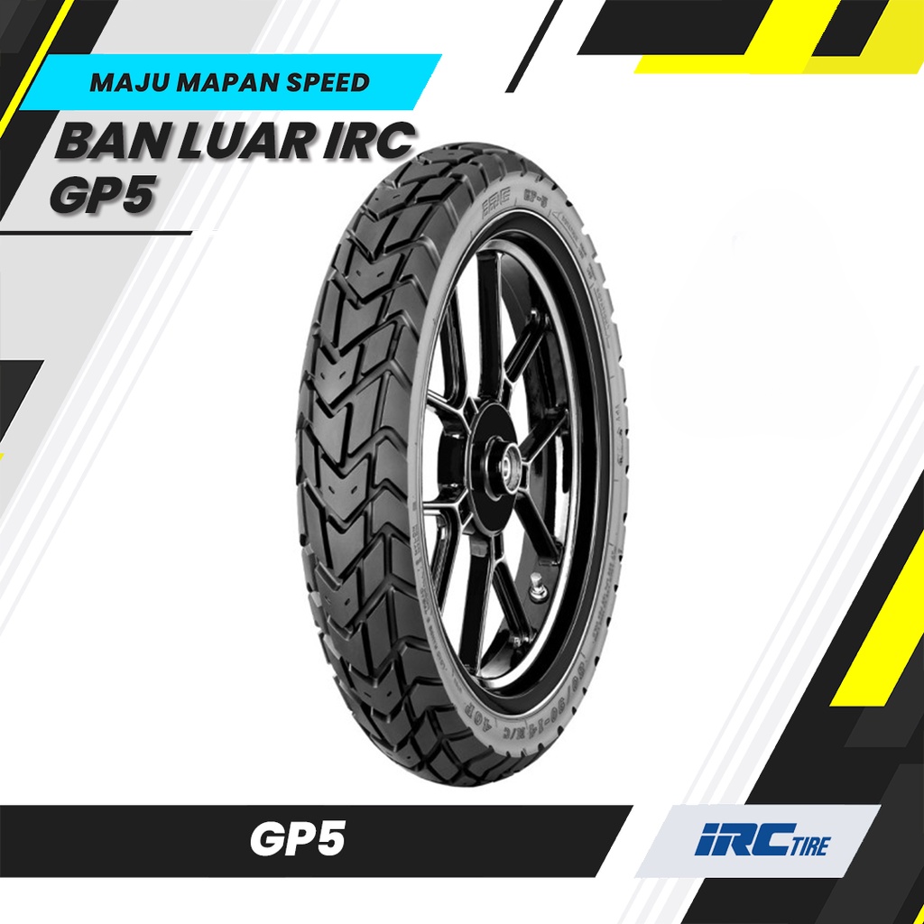 Jual Ban Motor 90/9014 46P GP5 Series IRC Tubeless / ban motor ring 14 / ban motor irc