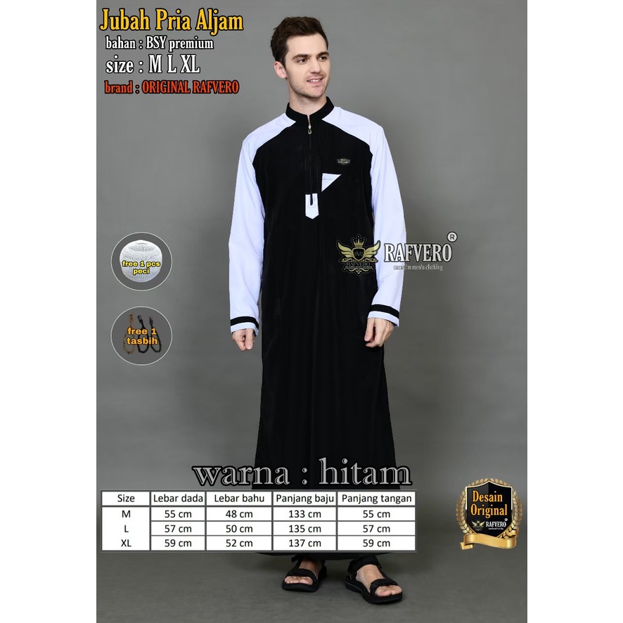 Jubah Aljam Original Rafvero