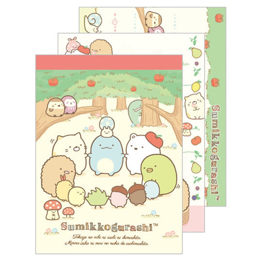 

San-X Sumikko Gurashi Playing Memo Pad