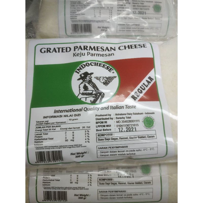 

keju permesan indocheese 300gr