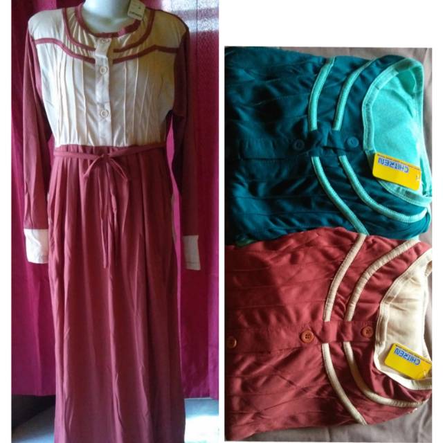 Gamis bahan kaos