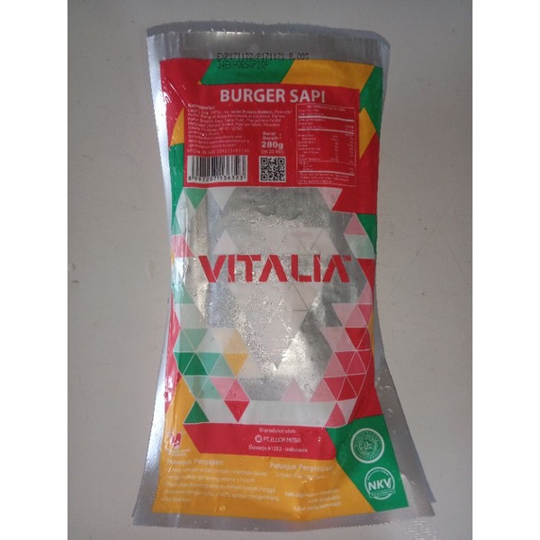 Vitalia Daging Burger Sapi