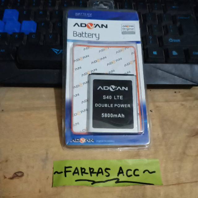 Batre Baterai Advan S40 LTE/S40 LITE 4G oem Berkualitas (Bayar Di Tempat/COD)