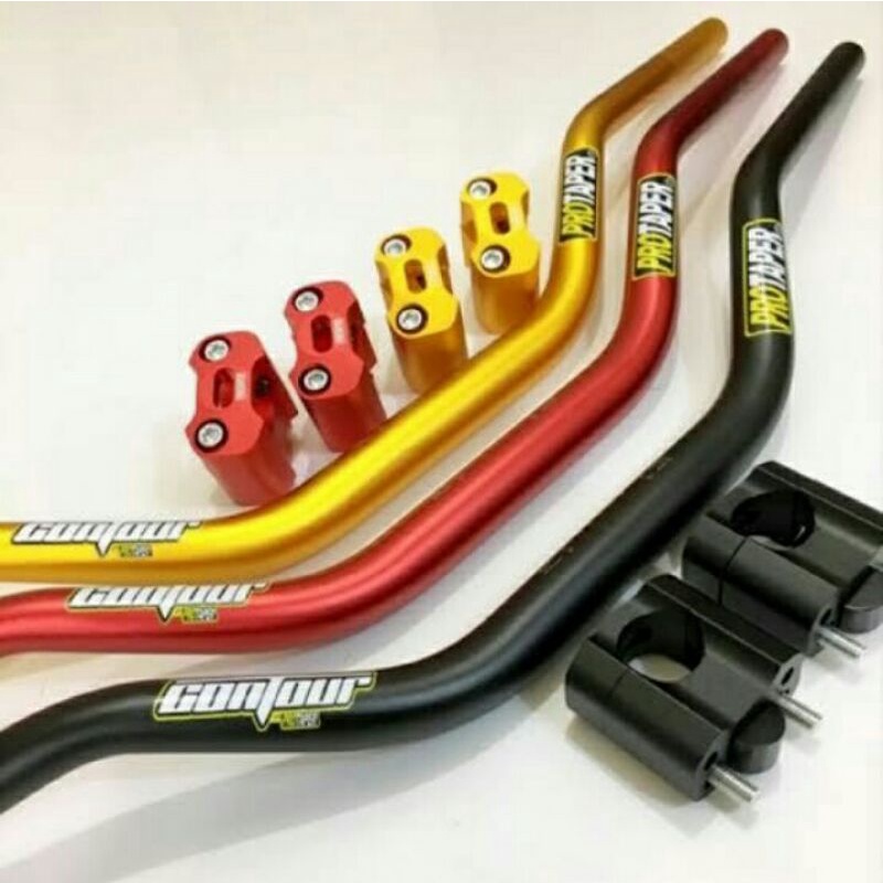 Stang Fatbar PROTAPER + Raiser (Peninggi Stang) - Stang Fatbar Universal + Peninggi Stang