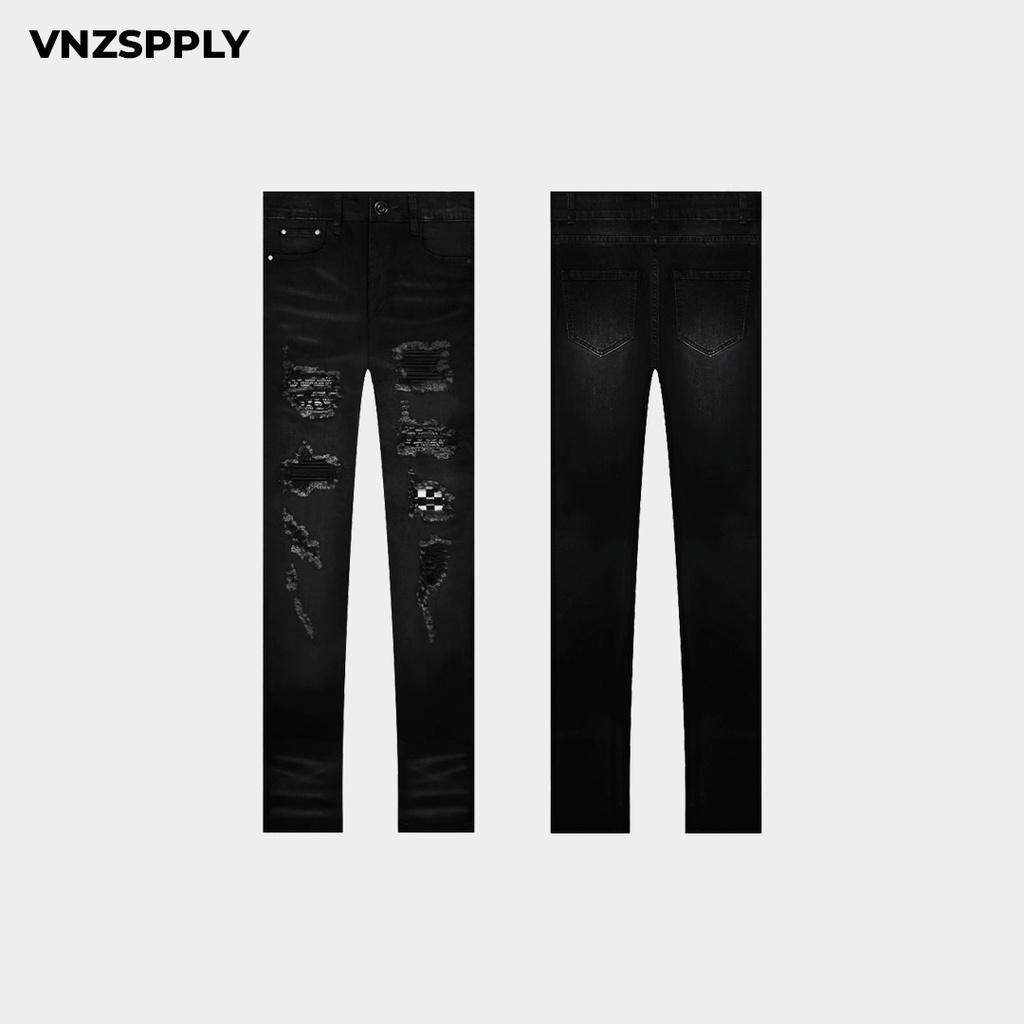 Rucas Season 9 Grand Combination Black Jeans