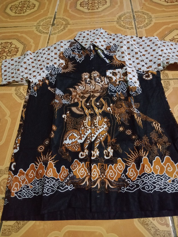 Goedank Store Hrb026 Kenongo Hem Kemeja Batik Pria Katun Primis Premium Halus M L Xl Xxl