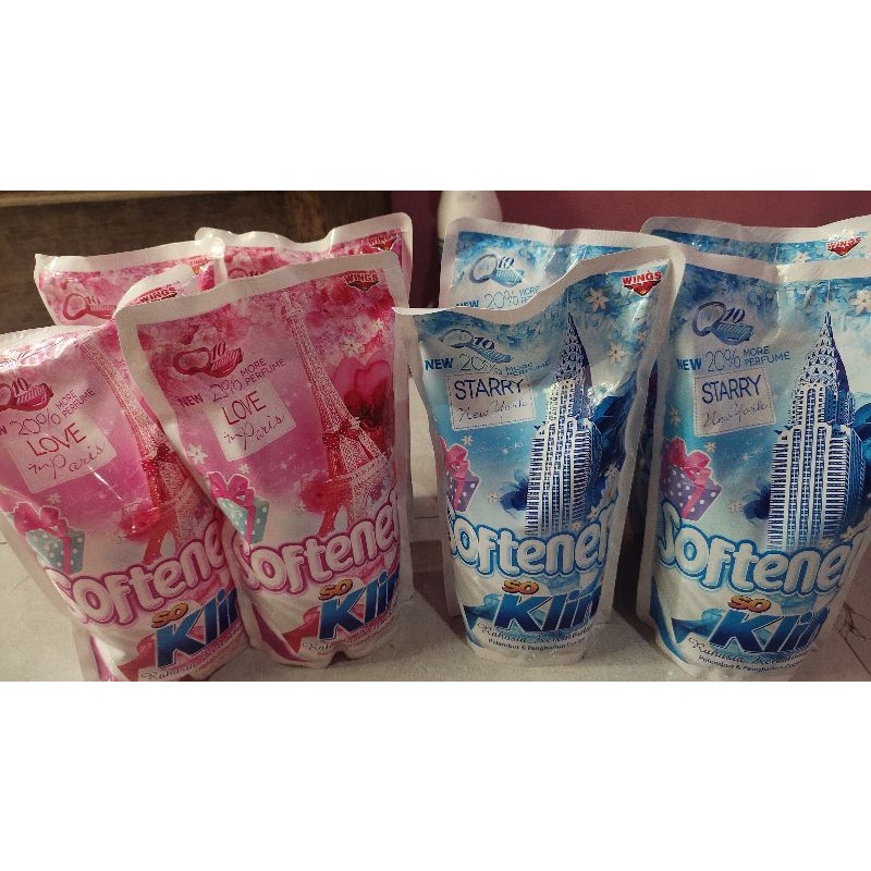 SOKLIN SOFTENER pewangi dan pelembut pakaian / soklin pewangi 1x bilas