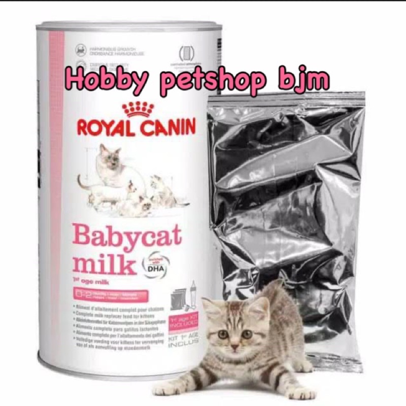 Susu kucing royal canin REPACK 50gr botol - RC cat milk kitten bayi baby