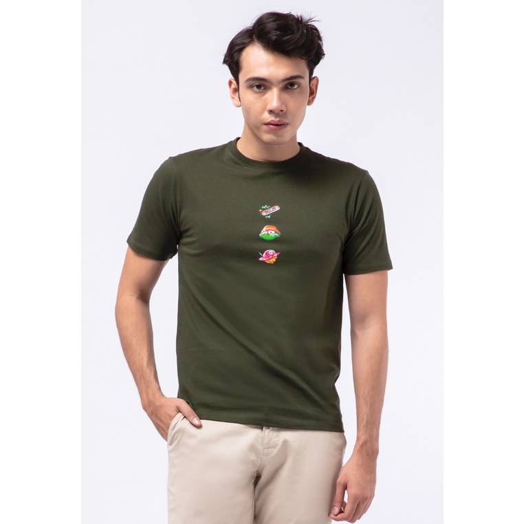 Executive X Kemas Acil Graphic T-shirt Olive