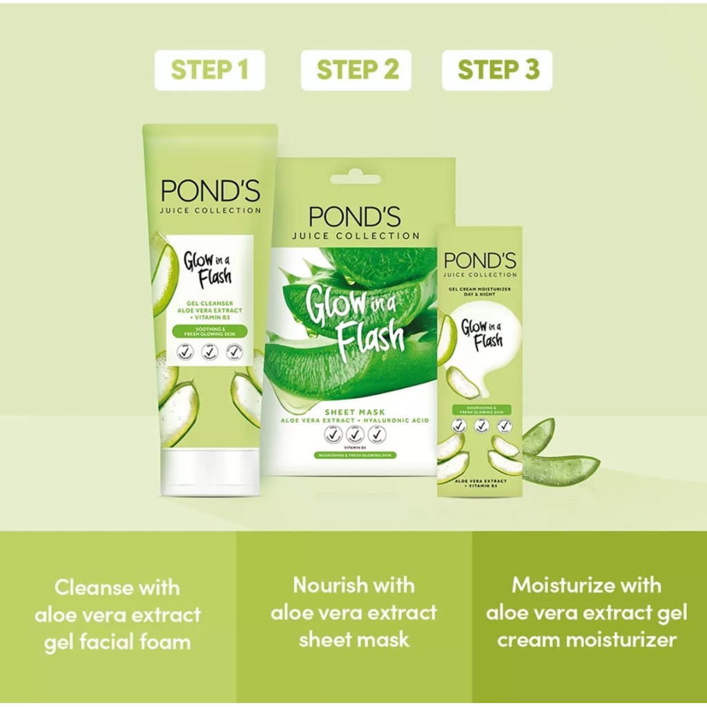 ponds aloe vera face wash