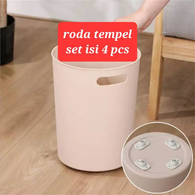 roda troli mini roda meja ball storage box