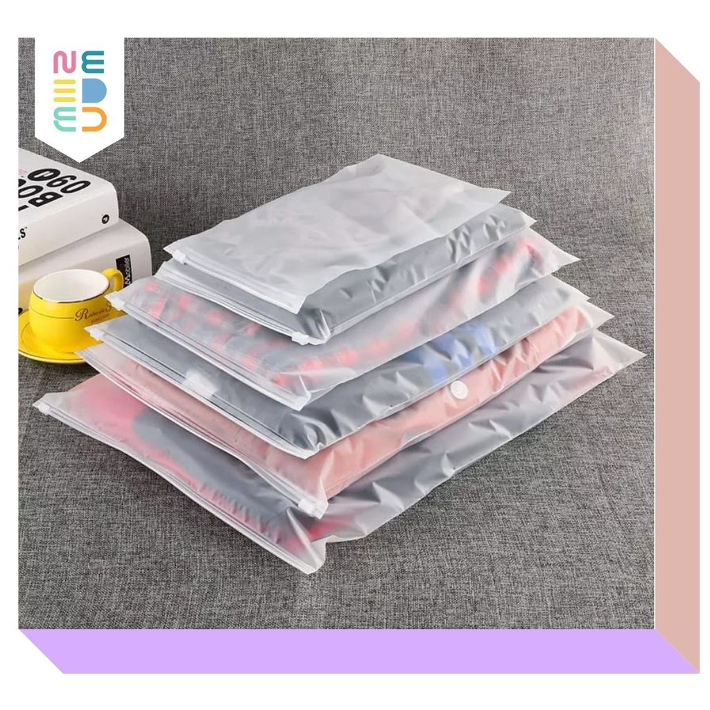 NEEDED.ID JKT | Pouch Ziplock Anti Air untuk Travel / Organizer Storage Bag / Travel Bag