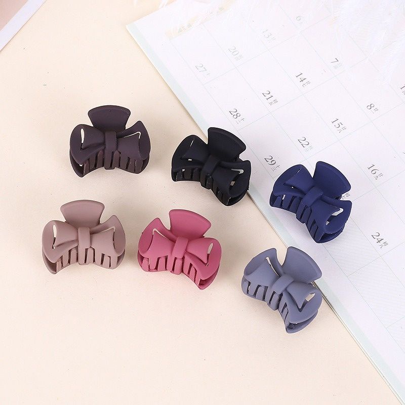 Jedai korea Doff 2.5cm Motif Pita Ribbon - Jedai Jepitan Rambut Doff Matte