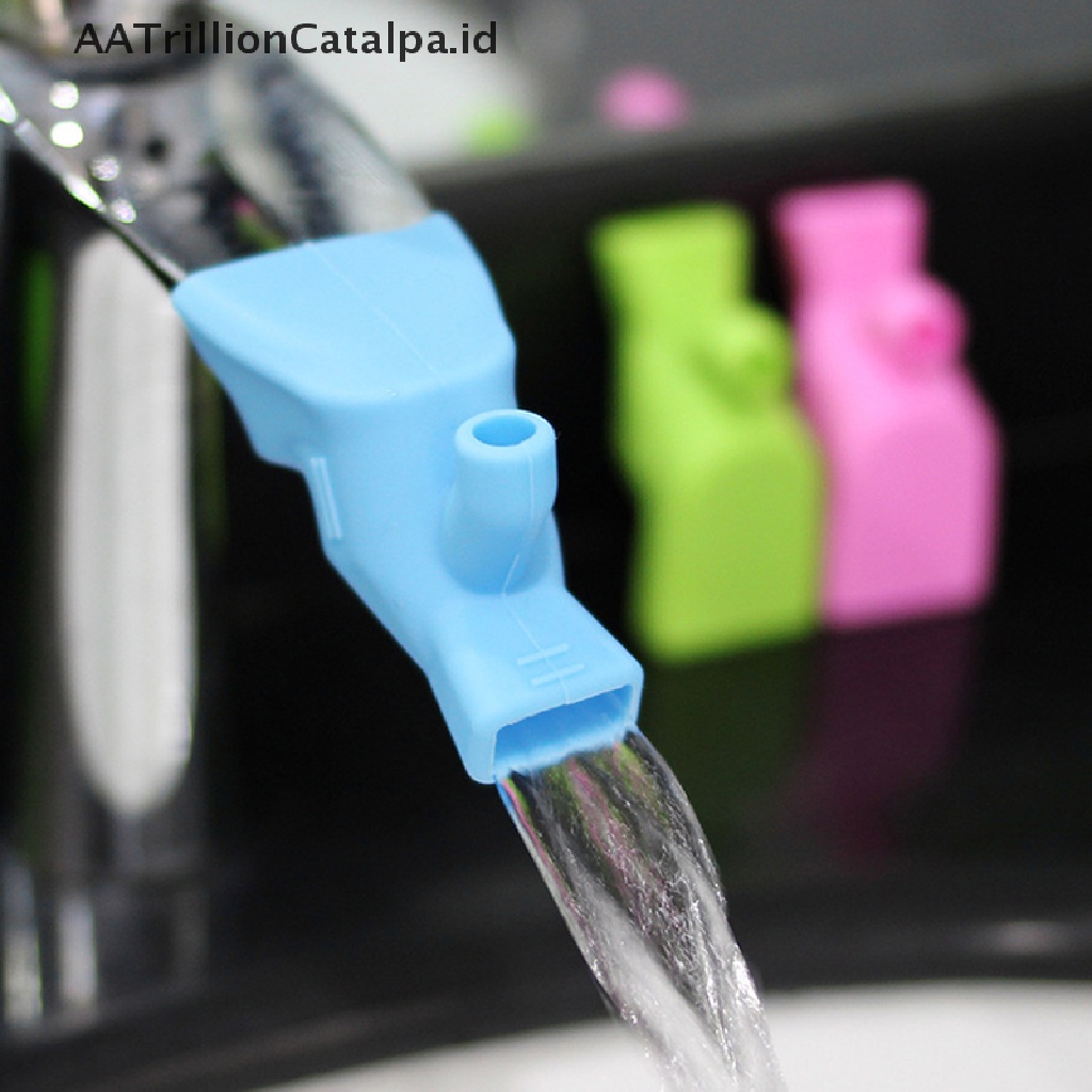 Aatrillioncatalpa 1PC Extender Keran Air Bahan Karet Elastis Untuk Kamar Mandi