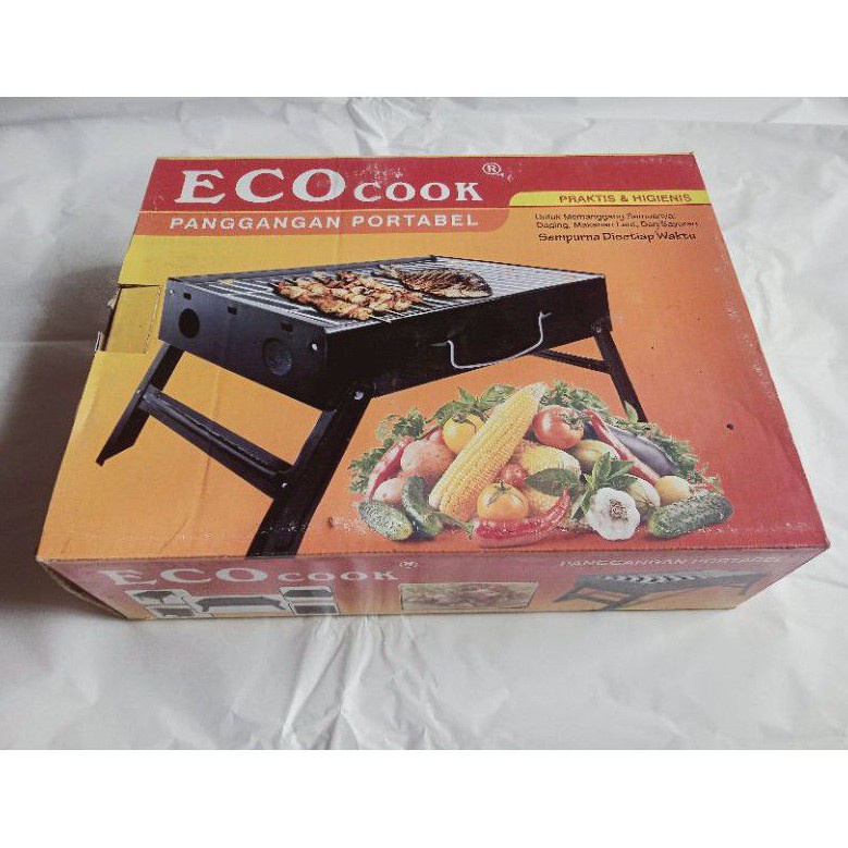 Panggangan Barbeque Portabel ECO Cook