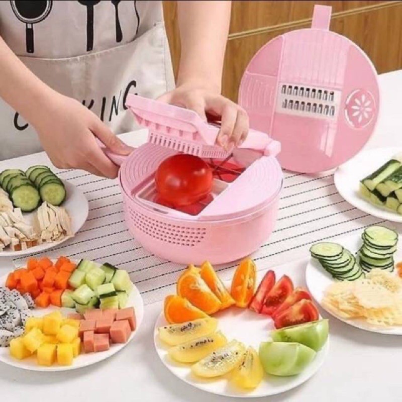 Alat Pemotong / Parutan Sayuran Set 12in1 Multifungsi