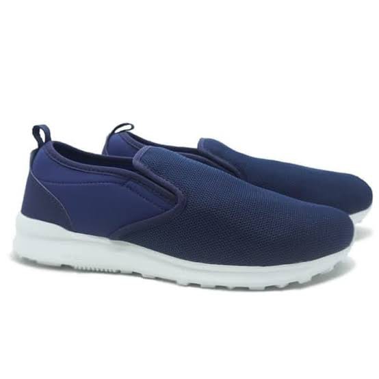 Sepatu Slip On Sneaker Pria Piero Arashi P20506 - Navy ORIGINAL