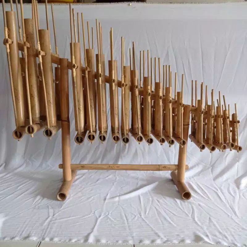 Angklung 18 Nada / Angklung Bambu 18 Nada