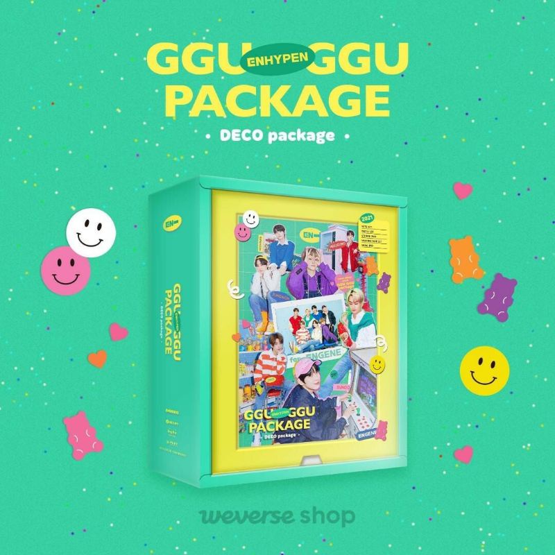 [READY] enhypen official ggu ggu deco package fullset sealed