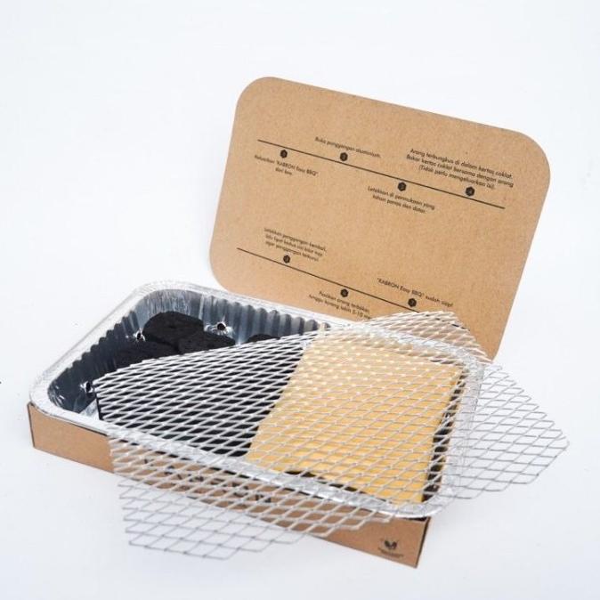 Alat Panggangan Bbq Instant Kabron Grill Portable Sekali Pakai Bbq