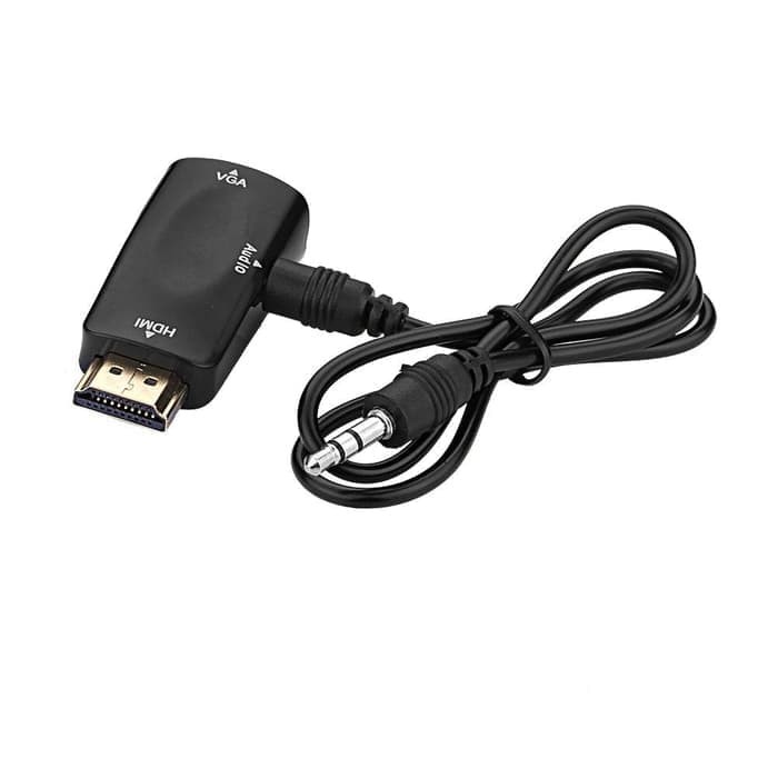 Adapter Dongle HDMI Male to VGA for HDTV / Monitor / Projector