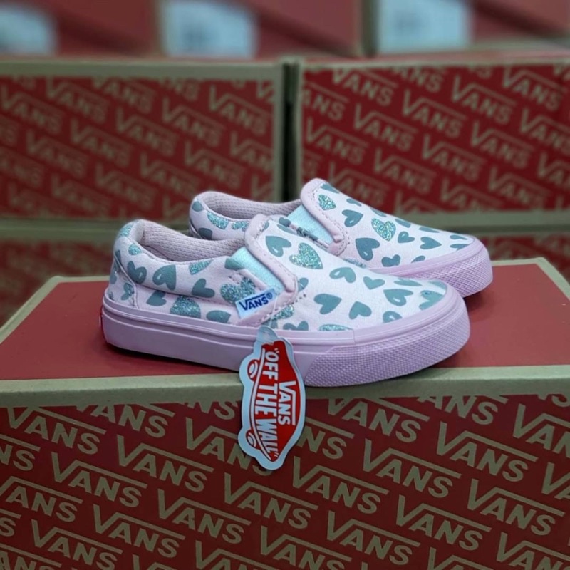 Sepatu vans slip on kids love sepatu anak anak sepatu baby