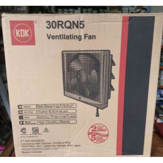 Wall Exhaust Fan / Kipas Exhaust Dinding / Tembok 12&quot; 12 inch KDK 30RQN 30 RQN 30RQN5 ORIGINAL 100% TERMURAH !