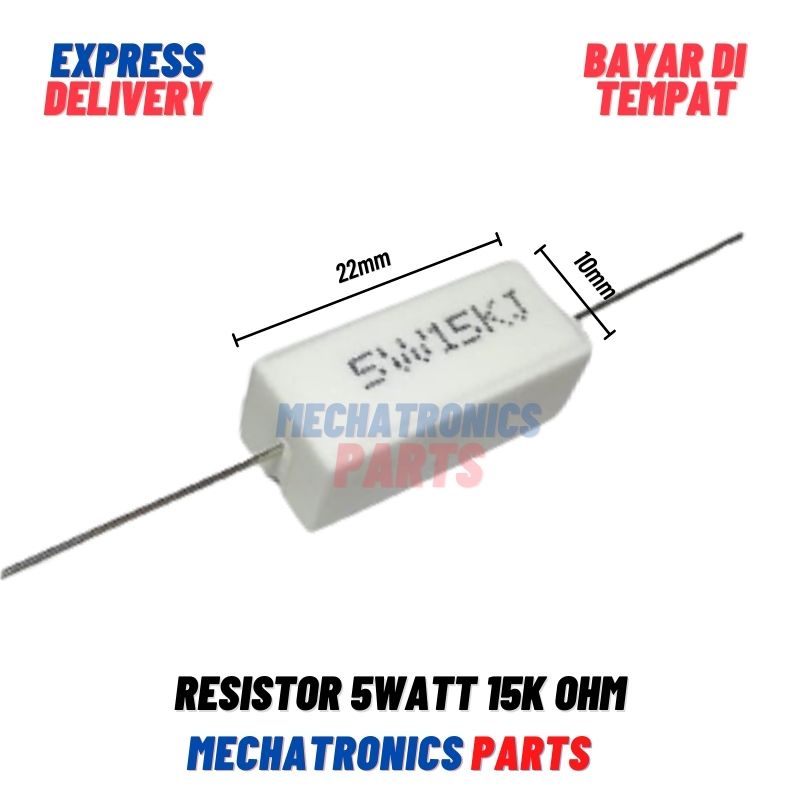 [PAS-9348] RESISTOR 5WATT 15K