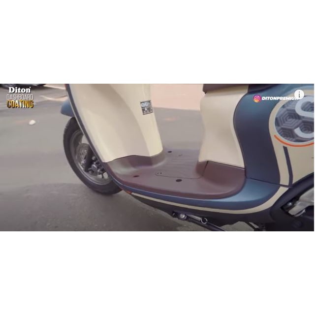 Cat Pilox Diton Premium DASHBOARD COATING ORIGINAL BROWN DC 9807 Diton Premium Body Kasar / Dashboard Motor Mobil. Tanpa Semir