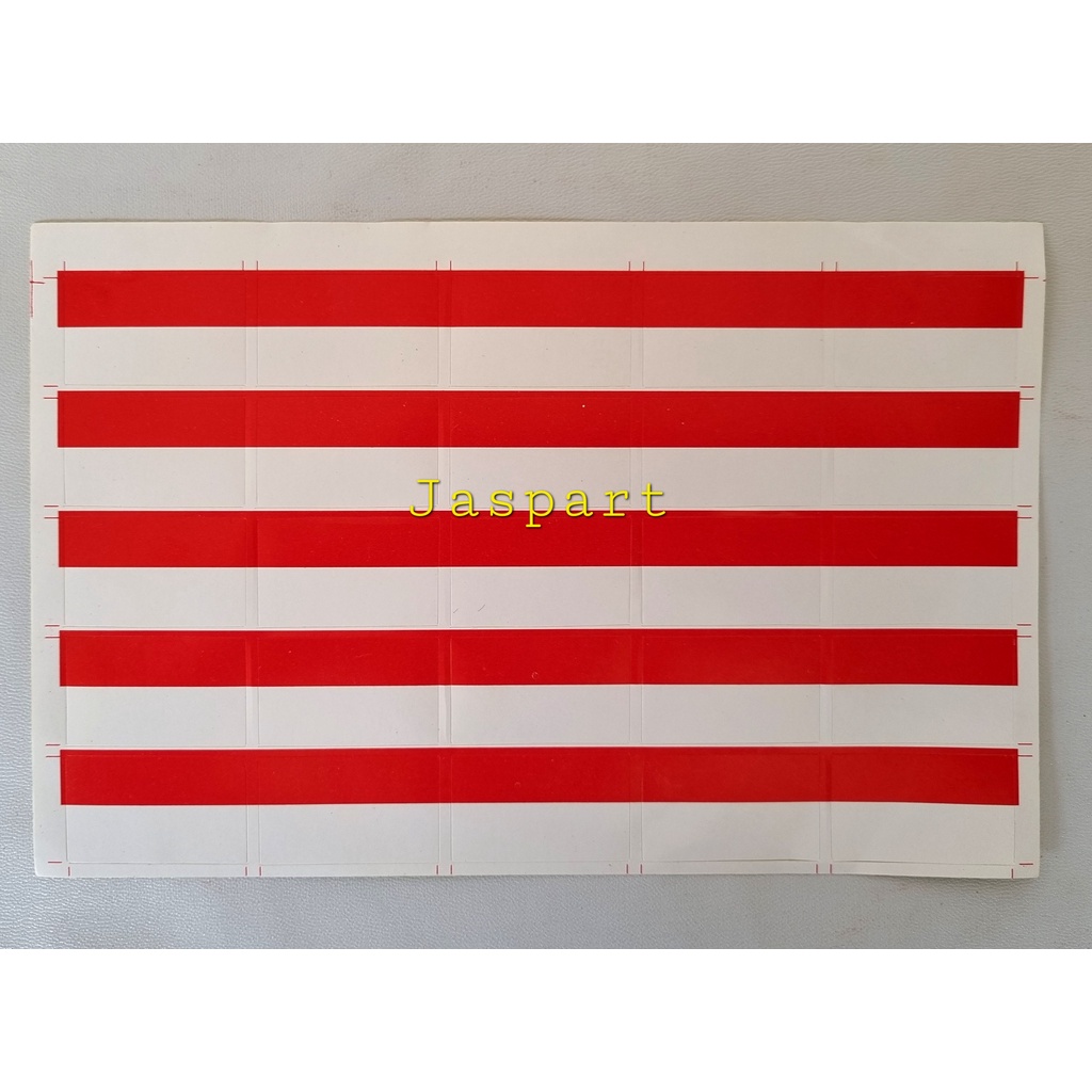 

Sticker Pipi Merah Putih ISI 25PCS Tempelan Pipi Bendera TERMURAH Sticker Hut RI 17 Agustus