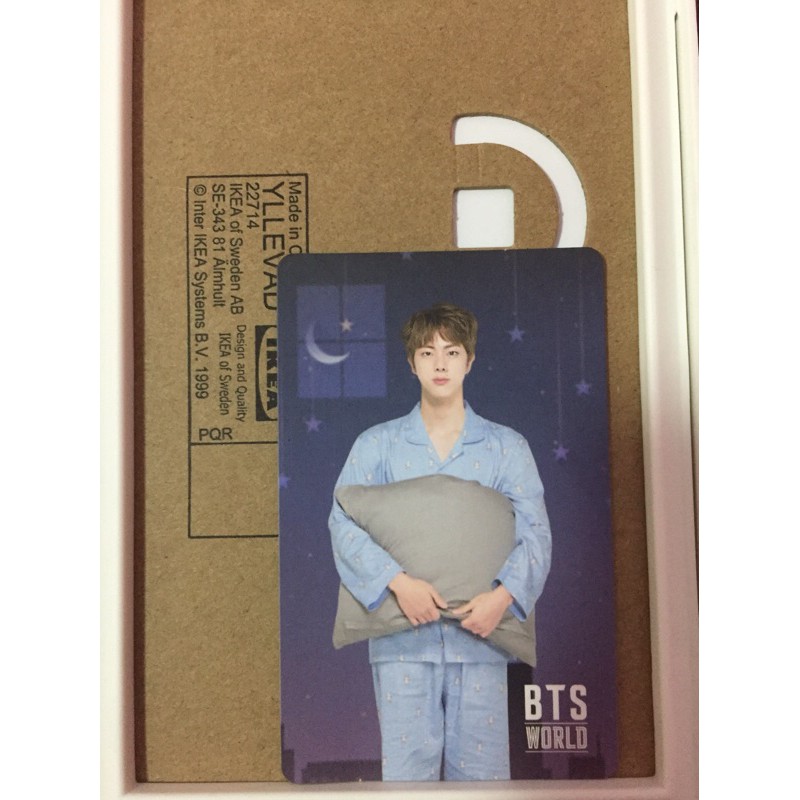 PC jin bts world , magnetic concert ticket lenti , photobook