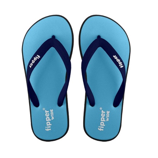 Sandal Fipper Wide Blue Sky Black Navy Original