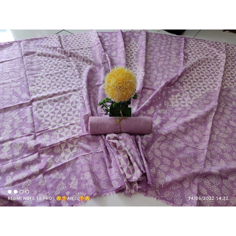 set batik bahan dolby