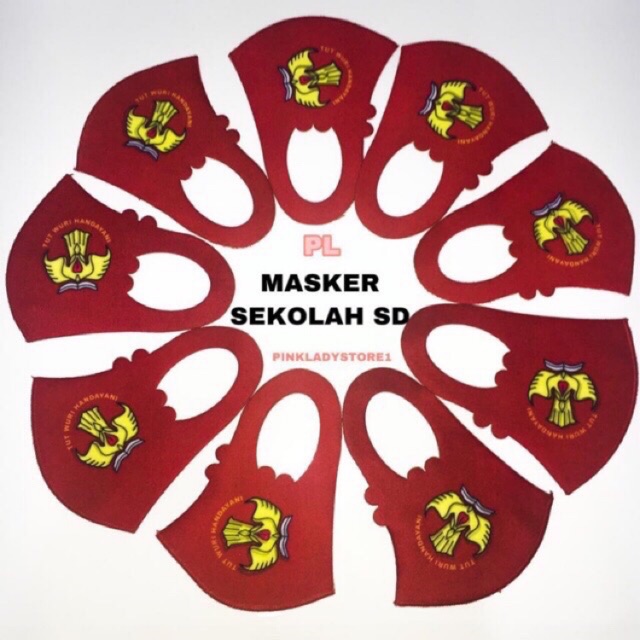 (Ready Stok) harga /1pcs masker anak scuba masker SD SMP SMA pramuka