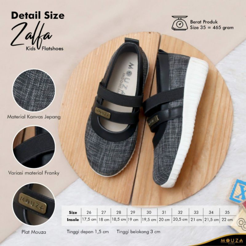 Zalfa Flatshoes kids By Mouza | Sepatu Mouza anak | Mouza Indonesia | Mouza 2021
