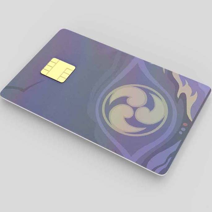 Garskin Sticker Kartu ATM GENSHIN IMPACT RAIDEN SHOGUN