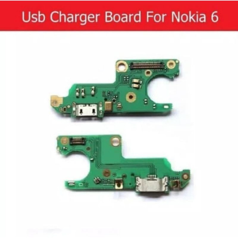 PAPAN CAS NOKIA 6 KONEKTOR CHARGER MIC NOKIA 6 ORIGINAL