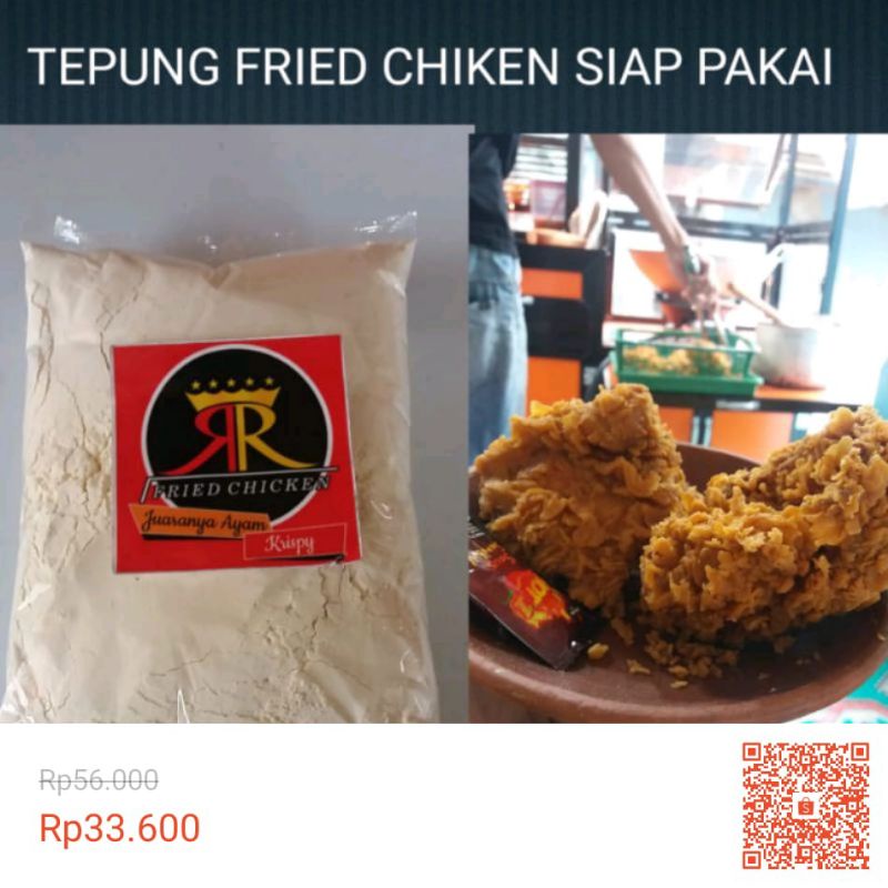 

tepung breader 1kg/tepung Fred chickend 1kg