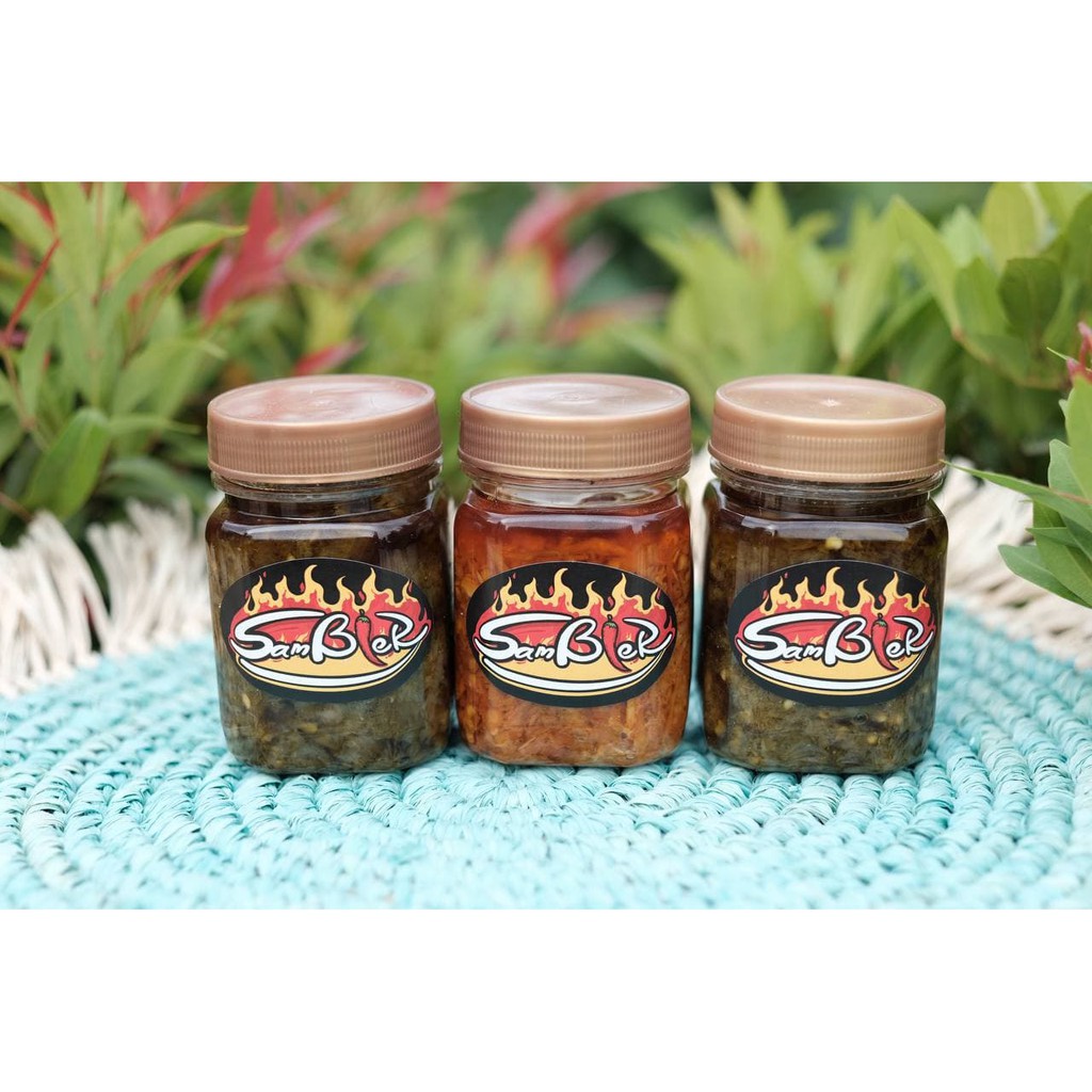 

Sambel Bawang / Sambal Ijo / Sambal Abang Tanpa MSG Oleh-oleh Khas Jogja SAMBLER
